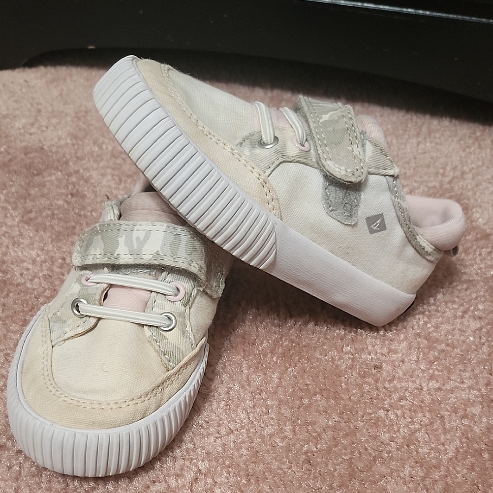 Toddler Sperry Boat Shoes Sz 6